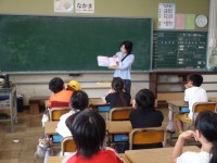 ４年１組読み聞かせ