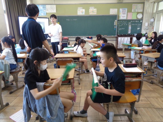 4年生総合手話の指文字
