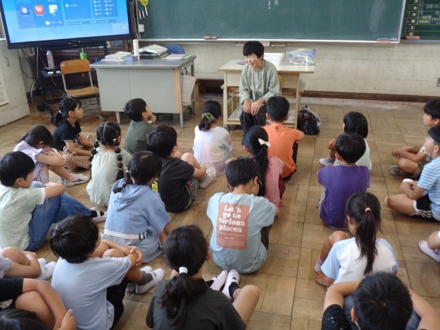 3年１組読み聞かせ