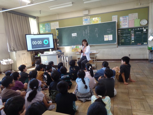 3年１組読み聞かせ