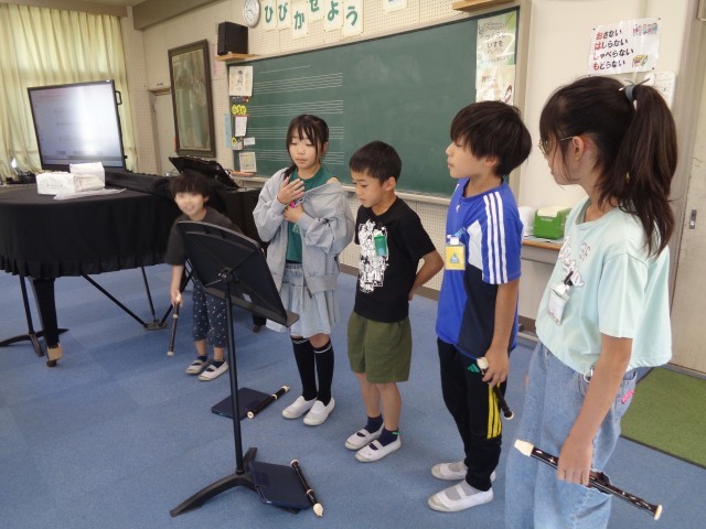 ４年音楽　歌