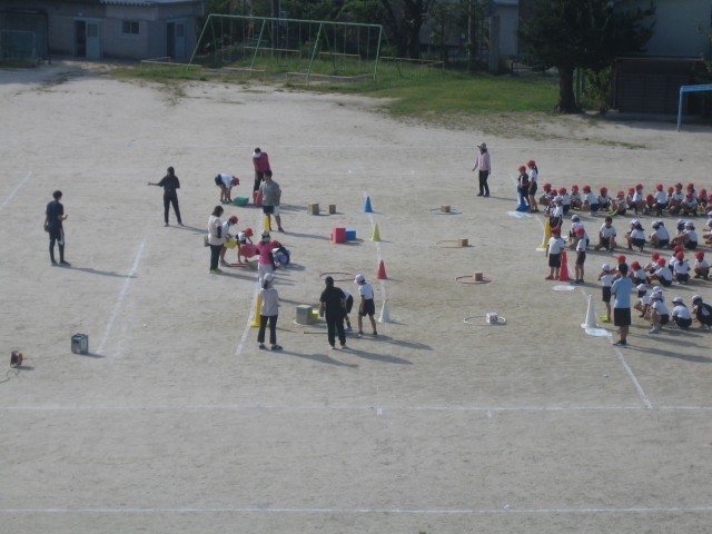 運動会練習の写真２