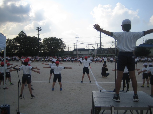 準備運動の写真