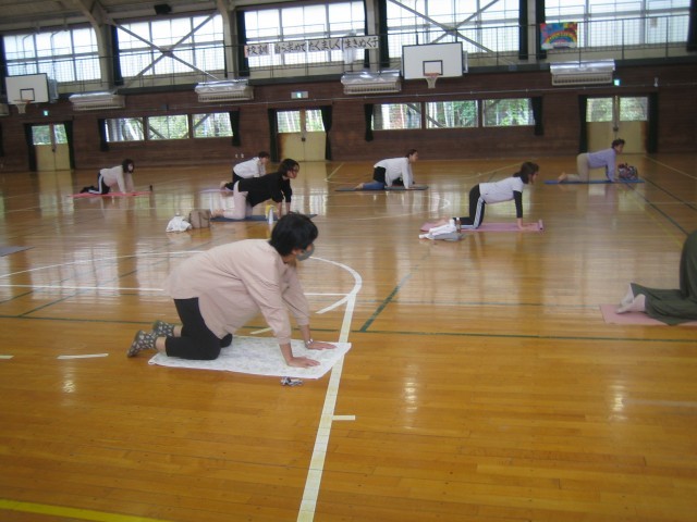 ヨガ教室の写真