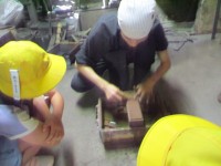 刀鍛冶の見学
