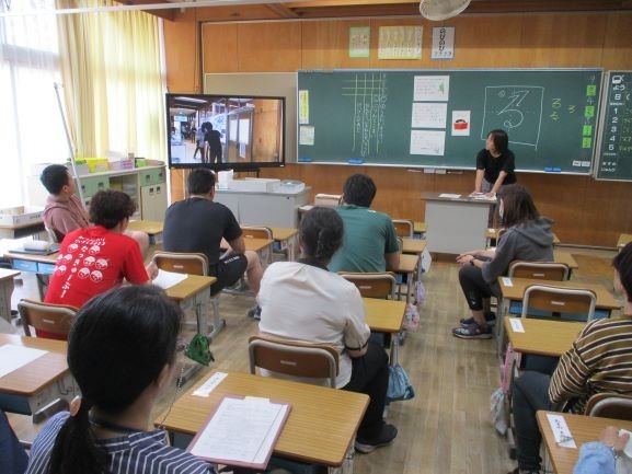 2024年9月3日　不審者対応訓練　訓練動画を見て指導講評