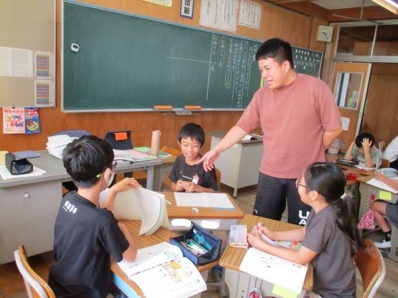 2024年9月6日　4年1組　国語　対話の練習３