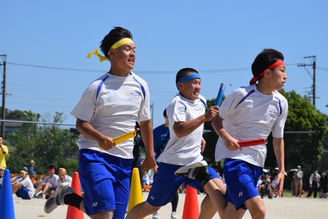 全校　学級大リレー